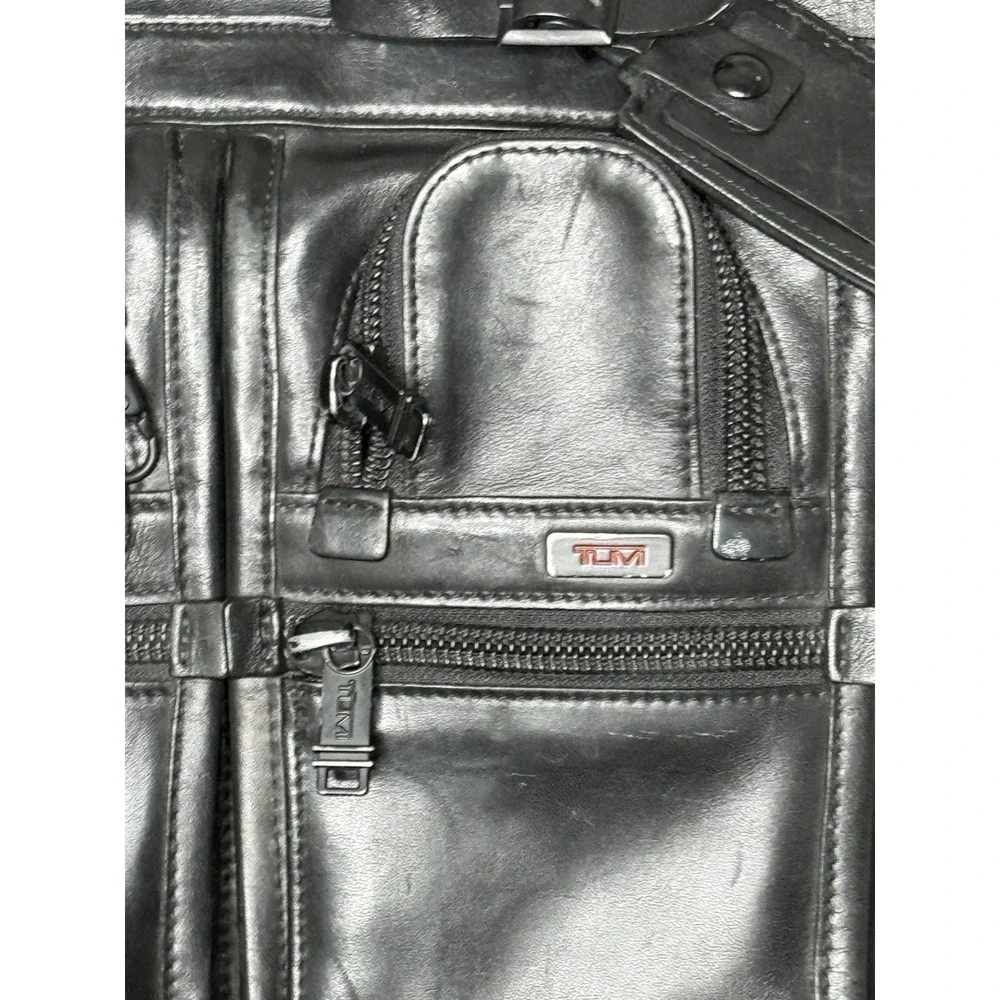 Tumi Leather Laptop Bag 16